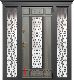 Входные двери МДФ в Наро-Фоминске «Двери МДФ со стеклом»