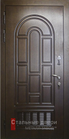 Стальная дверь Дверь в котельную №35 с отделкой МДФ ПВХ