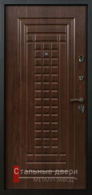 Стальная дверь Утеплённая дверь №14 с отделкой МДФ ПВХ
